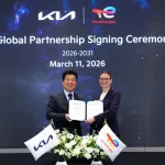 기아-토탈에너지스 파트너십 계약연장 서명식