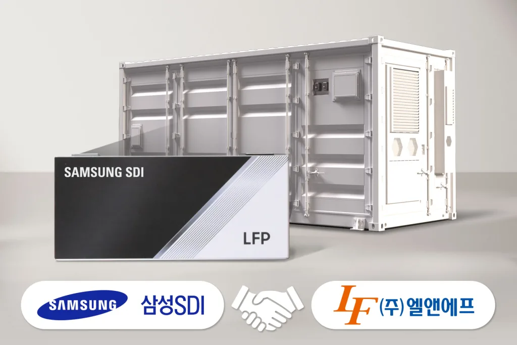 사진1 삼성SDI 엘앤에프 LFP 소재 공급 계약 체결 https://mobilityground.com/wp-content/uploads/2026/03/사진1-삼성SDI-엘앤에프-LFP-소재-공급-계약-체결.webp