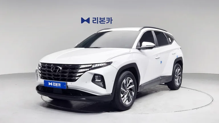 리본카에 올라온 2천만원대 현대 ‘더 올 뉴 투싼’ 하이브리드 직영인증중고차 매물 (이미지 제공=리본카)