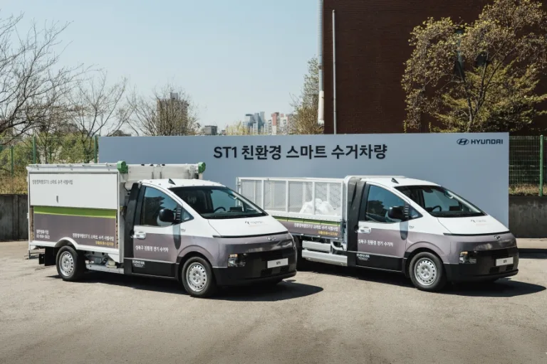 현대차, 성북구와 함께 ST1 기반 재활용품 스마트 수거 차량 시연행사 개최