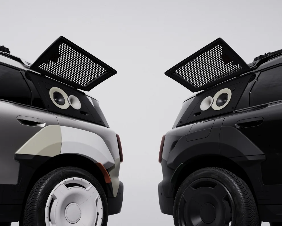 MINI X 바가분트 MINI 컨트리맨, MINI x Vagabund: Two One-Offs combining adventure attitude and sound culture.