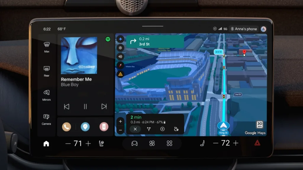 Volvo and Google Integrate Gemini AI with Vehicle Cameras in EX60 2 볼보 구글 제미나이, volvo google gemini, ”Hey Google, can I park here?”