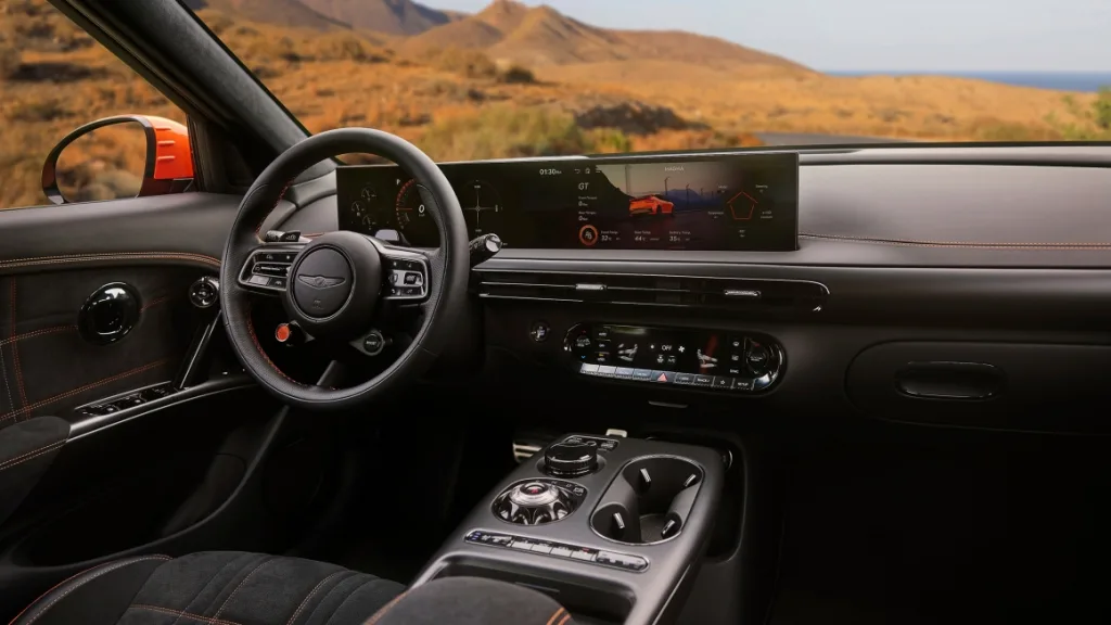 Genesis GV60 Magma Features Dedicated Steering Wheel Button for GT and Sprint Modes 1 Original 6324 mainimage https://mobilityground.com/wp-content/uploads/2026/05/Original-6324-mainimage.webp