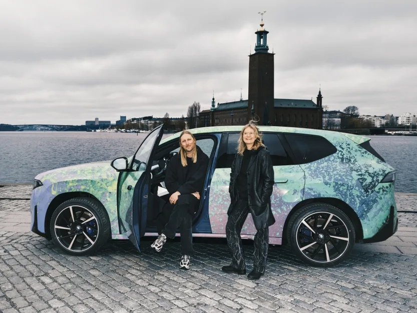 BMW 아트 카, BMW Art Car World Tour expands to new frontiers: Historic debut in Romania and return to Stockholm. BMW Art Car #1 by Alexander Calder at RAD Art Fair and BMW Art Car by Julie Mehretu #20 at Market Art Fair.