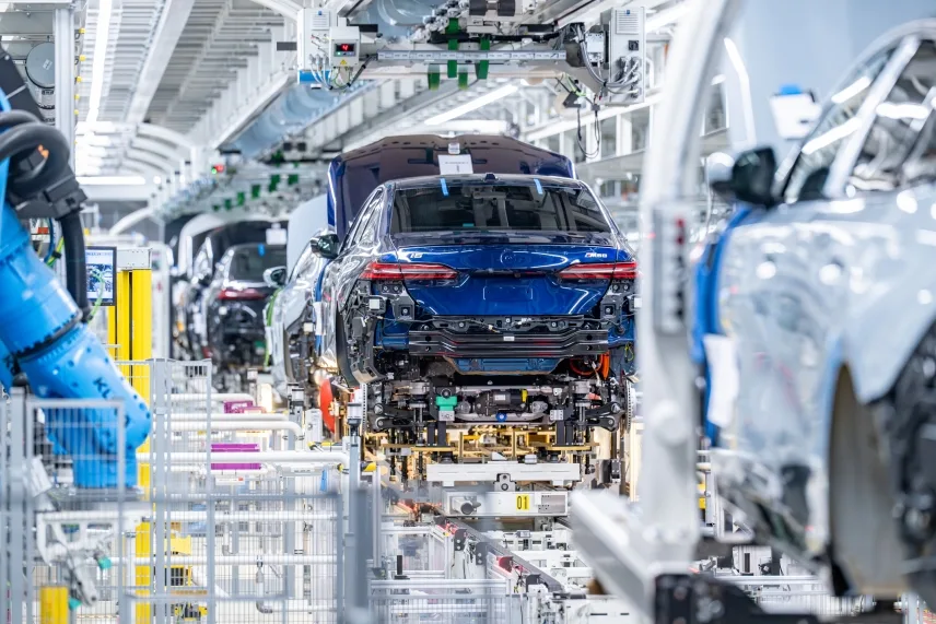 BMW Group produces its two-millionth all-electric vehicle BMW i5