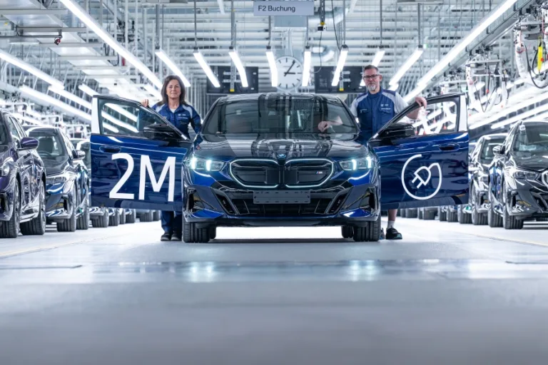 BMW Group produces its two-millionth all-electric vehicle BMW i5