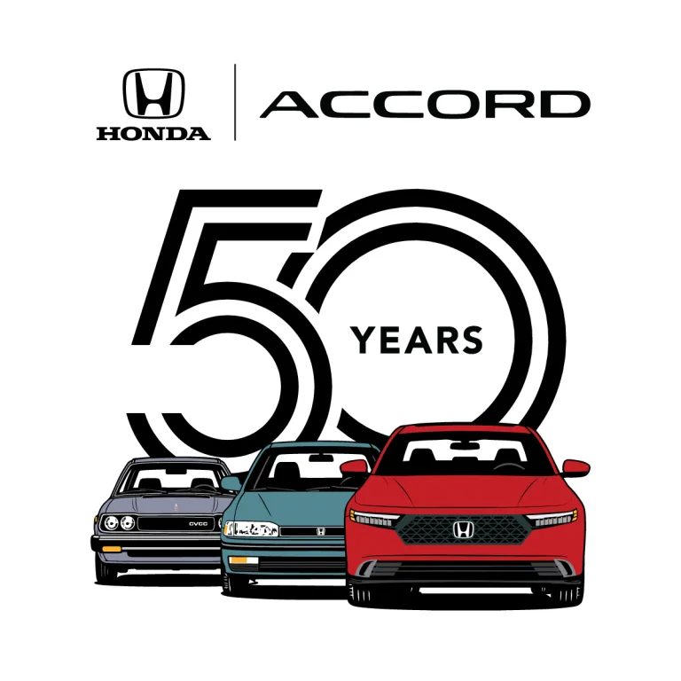 혼다 어코드 50주년, Honda Accord Turns 50! Celebrates Half a Century of Unbeatable Value, Performance and Efficiency