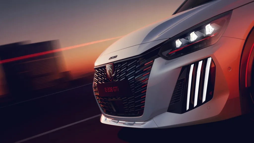 PEUGEOT E-208 GTi Becomes Brand's First 100% Electric GTi Model 5 푸조 E-208 GTi, PEUGEOT E-208 GTi: A NEW LEGEND IS BORN ORDERS ARE OPEN FOR THE NEW ELECTRIC HOT HATCH, BACKED BY BEST-IN-CLASS PERFORMANCE FIGURES.