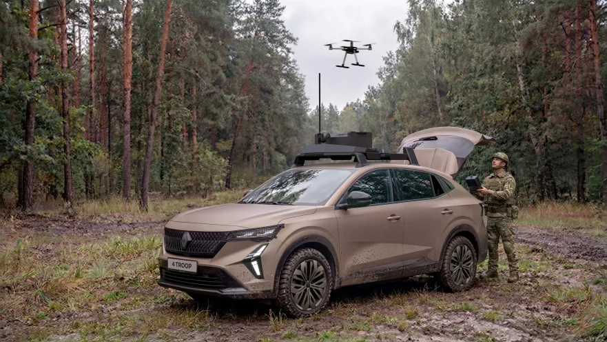 르노 그룹, Eurosatory 2026: Renault Group and Thales unveil 4 TROOP, an innovative tactical vehicle for future land forces engagements
