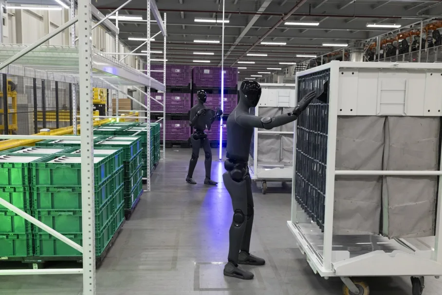 BMW 공장 휴머노이드 로봇 활용, BMW Group advances the use of Physical AI in production with Figure 03 project in Spartanburg