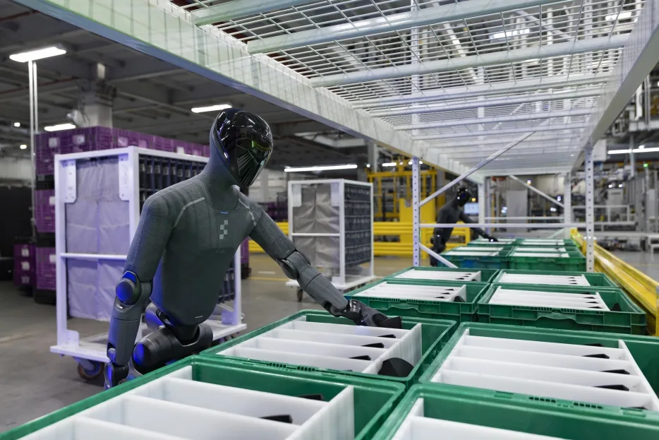 BMW 공장 휴머노이드 로봇 활용, BMW Group advances the use of Physical AI in production with Figure 03 project in Spartanburg
