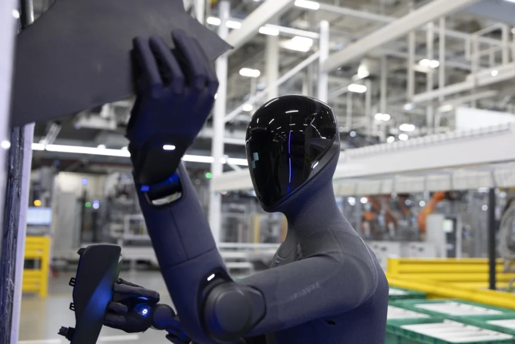 BMW 공장 휴머노이드 로봇 활용, BMW Group advances the use of Physical AI in production with Figure 03 project in Spartanburg