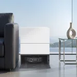 [사진 1] LG 홈봇 AI 오브제컬렉션 로니(RONi) 출시...혁신 스팀기술을 15cm 빌트인 디자인에 담았다