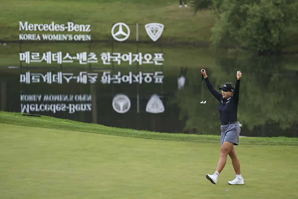 김민솔 4언더파 280타로 벤츠 후원 제40회 한국여자오픈 우승 3 사진 3 메르세데스 벤츠 코리아 공식 후원 ‘제40회 한국여자오픈골프선수권대회에 메이저 대회 품격 더하며 성료