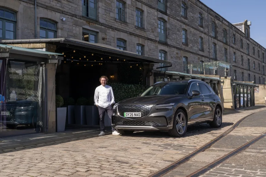 제네시스 일렉트리파이드 GV70, GENESIS ELECTRIFIES PARTNERSHIP WITH MICHELIN STAR CHEF TOM KITCHIN
