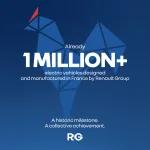 르노 그룹 전기차 100만대 생산, Renault Group reaches the milestone of one million "Made in France" electric vehicles since 2010