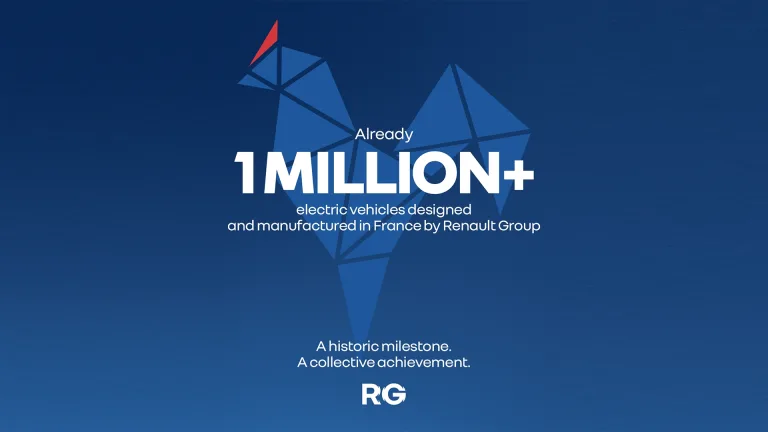 르노 그룹 전기차 100만대 생산, Renault Group reaches the milestone of one million "Made in France" electric vehicles since 2010