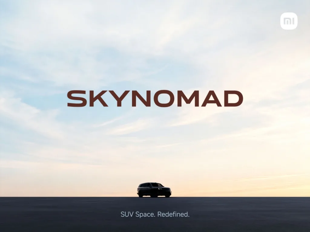 Xiaomi Unveils SkyNomad, Its Second EV Series and First Reconfigurable SUV 1 Xiaomi EV Unveils SkyNomad an Intelligent Reconfigurable Large Space SUV Series https://mobilityground.com/wp-content/uploads/2026/07/Xiaomi-EV-Unveils-SkyNomad-an-Intelligent-Reconfigurable-Large-Space-SUV-Series.webp