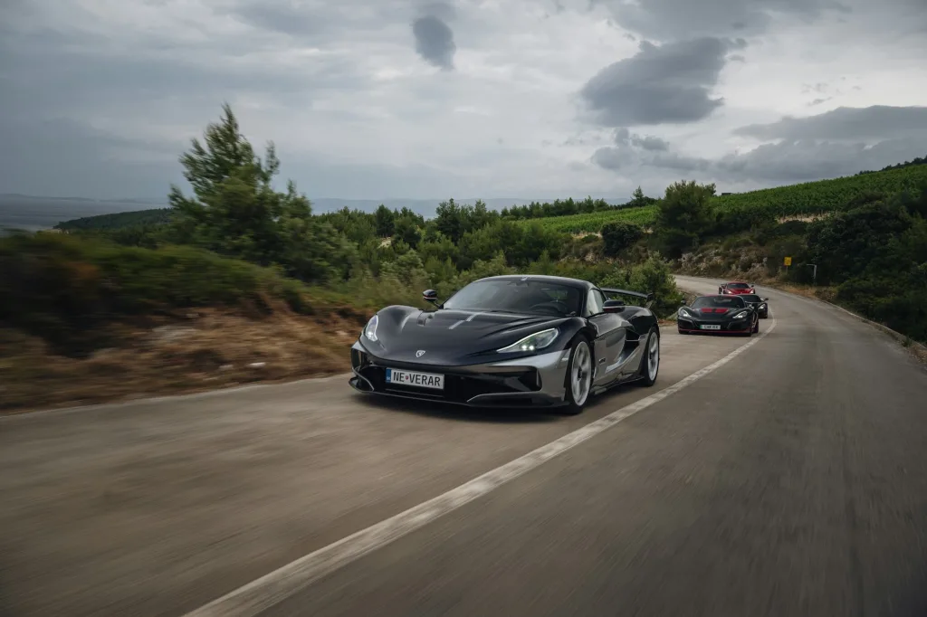 Chris Brown Drives 2,500km to Join Rimac Nevera Time Attack Tour 2 리막 네베라, Ten Nevera, 20,000hp, One Epic Adventure, Watch the Rimac Trailblazers Tour on Film