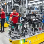 포르쉐 액슬 어셈블리-Porsche Axle assembly precision engineering at series pace (1)