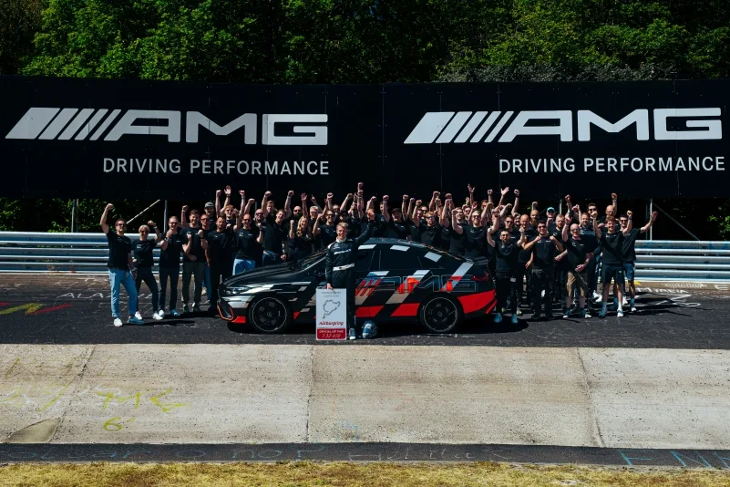 Best in Class on the Nürburgring-Nordschleife: Mercedes-AMG CLA 45 sets new record