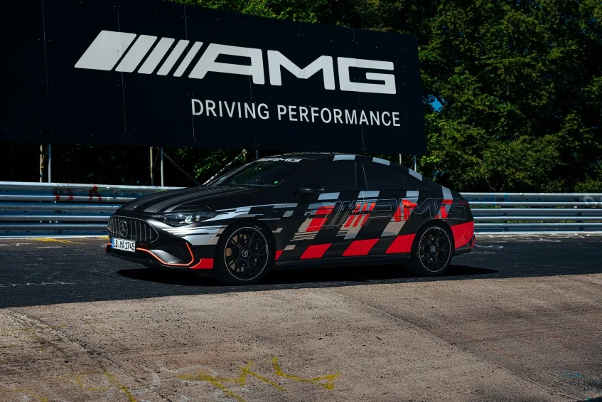 Best in Class on the Nürburgring-Nordschleife: Mercedes-AMG CLA 45 sets new record
