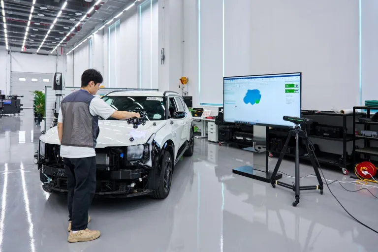 현대차·기아 디지털 측정 센터(DMC), 차량 1대당 1,000개 측정점 검증, Digital Measuring Center: How Hyundai Motor and Kia Validate 1,000 Measurement Points on Every Vehicle