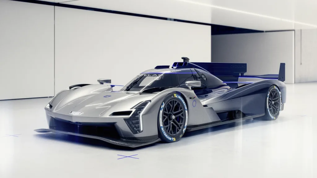 830마력 하이브리드 V8, 캐딜락 V-ONE 공개 1 Cadillac V ONE Concept front three quarter view https://mobilityground.com/wp-content/uploads/2026/08/Cadillac-V-ONE-Concept-front-three-quarter-view.webp