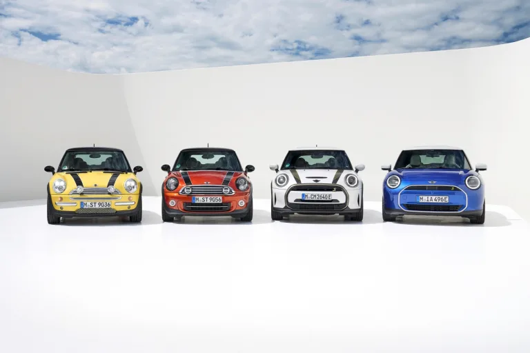25 years of MINI Design at the BMW Group: from the classic Mini to a new icon