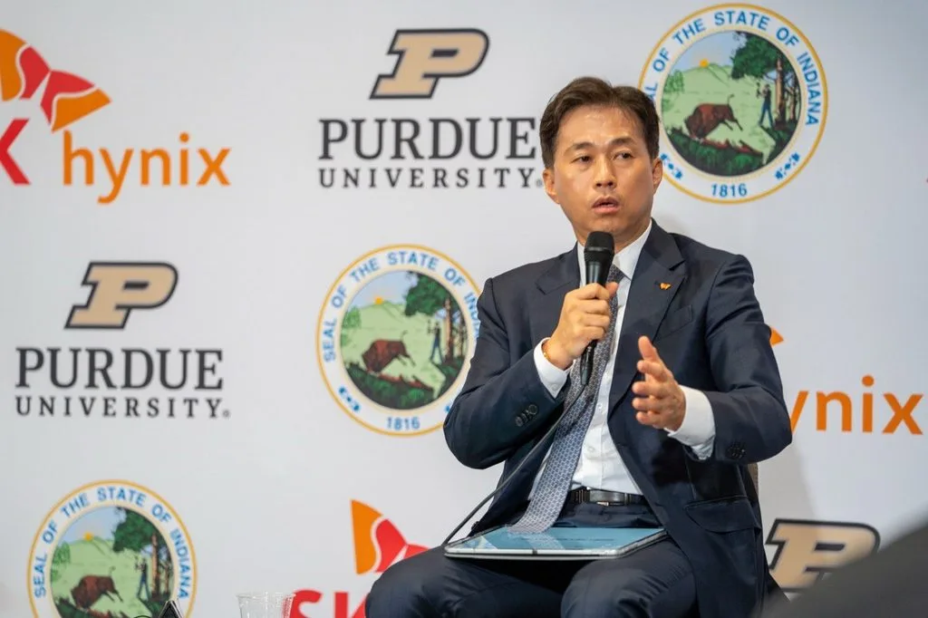 2029년 하반기 첫 양산, SK하이닉스 미국산 HBM이 나오기까지 3 SKHY 인디애나기공식 기자간담회1 https://mobilityground.com/wp-content/uploads/2026/08/SKHY_인디애나기공식_행사3.webp