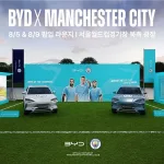 [사진자료] BYD코리아, 맨체스터 시티 참가 ‘2026 쿠팡플레이 시리즈’서 ‘드라이브 오브 더 챔피언스’ 팝업 운영