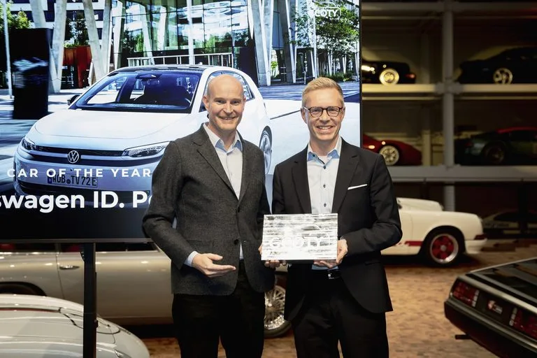 German Car of the Year 2026 award for the all-new electric ID. Polo