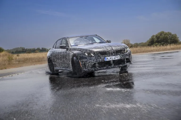 Cool as ICE, hot on the track: the new BMW 3 Series with four- and six-cylinder engines completes its final round of summer driving dynamics testing in Miramas.