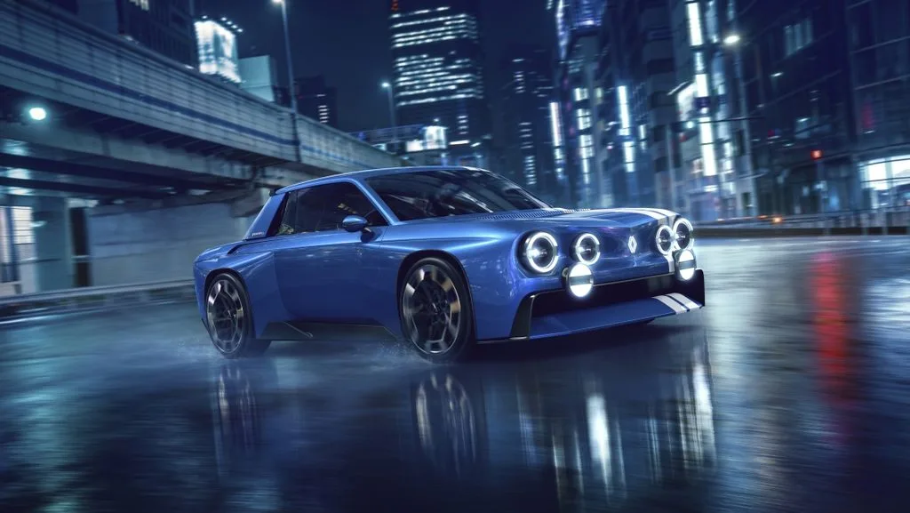 Renault's Design Team Beat 300 Sketches to Build the 8 Gordini Concept 1 르노 8 고르디니 콘셉트, Renault 8 Gordini Concept: taking a rear-wheel drive icon into the electric era