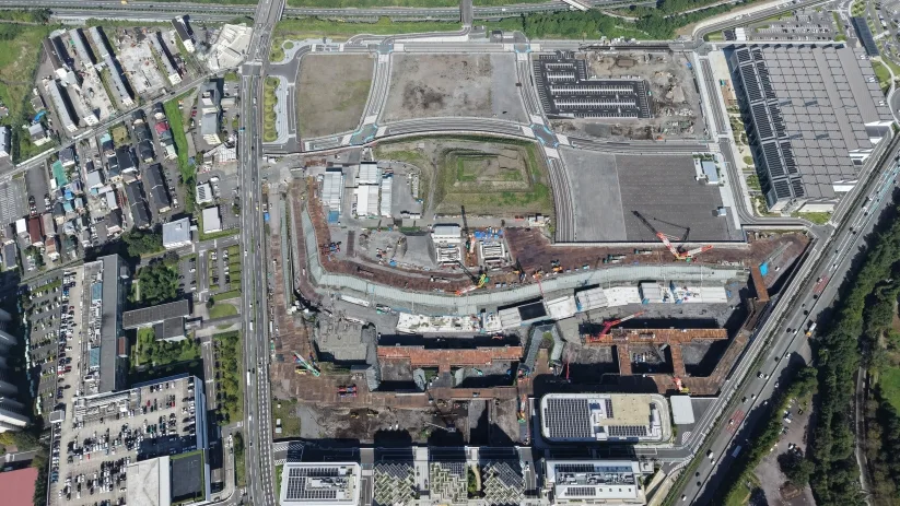 Woven City Drone Footage 3 https://mobilityground.com/wp-content/uploads/2026/09/Woven-City-Drone-Footage_1.webp