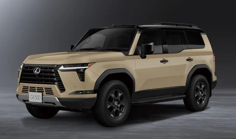 렉서스 GX, Lexus Updates GX With Larger Tyres and Higher Clearance