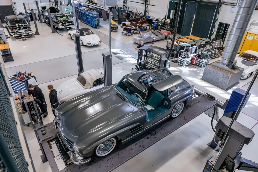 Mercedes-Benz Opens Expanded Classic Center in Fellbach as the World's Largest Classic Repair Business 3 메르세데스-벤츠 클래식카 센터, A new chapter begins: Mercedes-Benz opens extensively expanded Classic Center in Fellbach