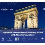 Stellantis to Unveil New Mobility Vision with Nine Concept Cars, October 12-18 at Paris Motor Show