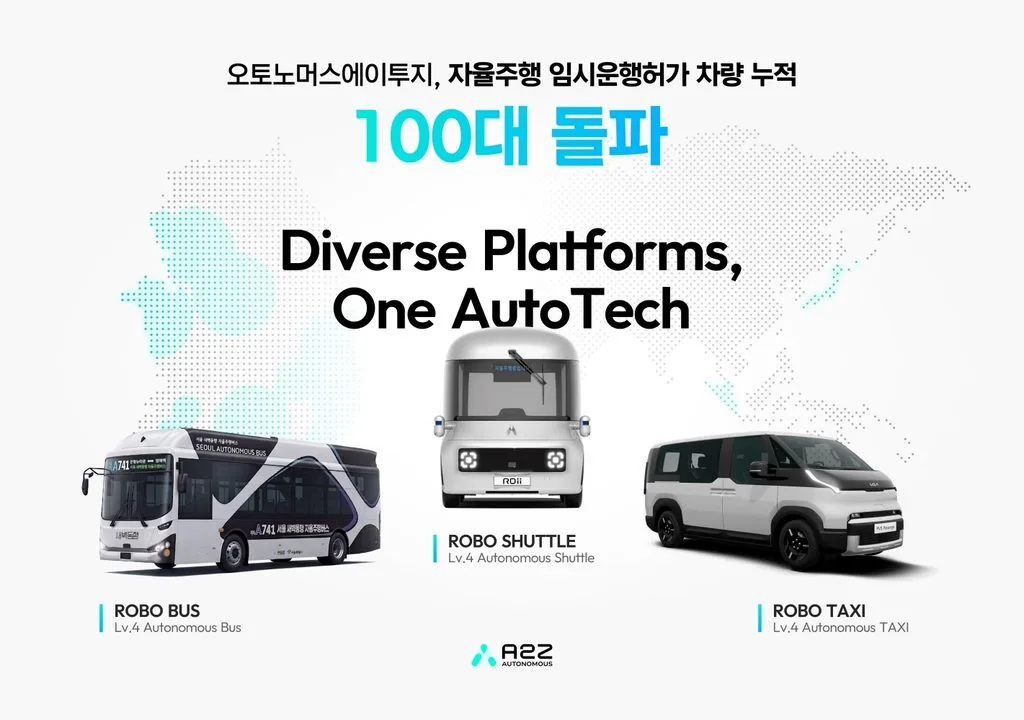 오토노머스에이투지, 자율주행 임시운행허가 100대 넘었다 1 unnamed 2 https://mobilityground.com/wp-content/uploads/2026/10/unnamed-2.webp