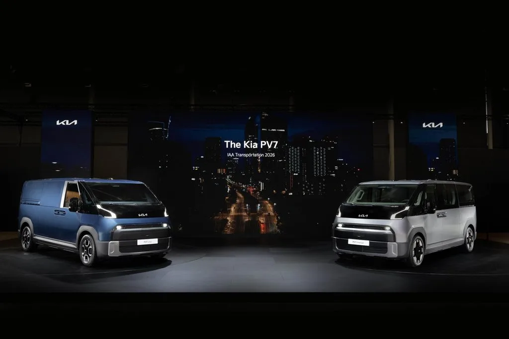 유로 팔레트 2개에서 3개로, 기아 PV5와 PV7이 갈라지는 지점 1 사진 13 IAA 트랜스포테이션 2026 기아관 현장 사진 https://mobilityground.com/wp-content/uploads/2026/09/사진-12-더-기아-PV7-카고·패신저.webp