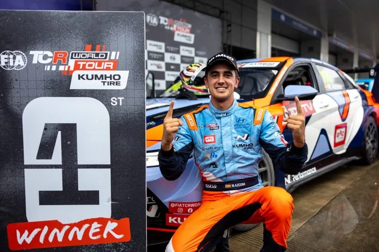 (사진자료 1) 현대자동차 '더 뉴 아반떼 N TCR', 2026 TCR 월드투어 7라운드 우승